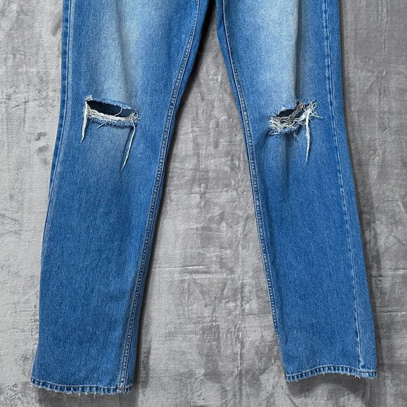 KanCan Ashe Ultra High Rise Straight Leg Jeans Button-Fly Sz 11/29 - Picture 6 of 11